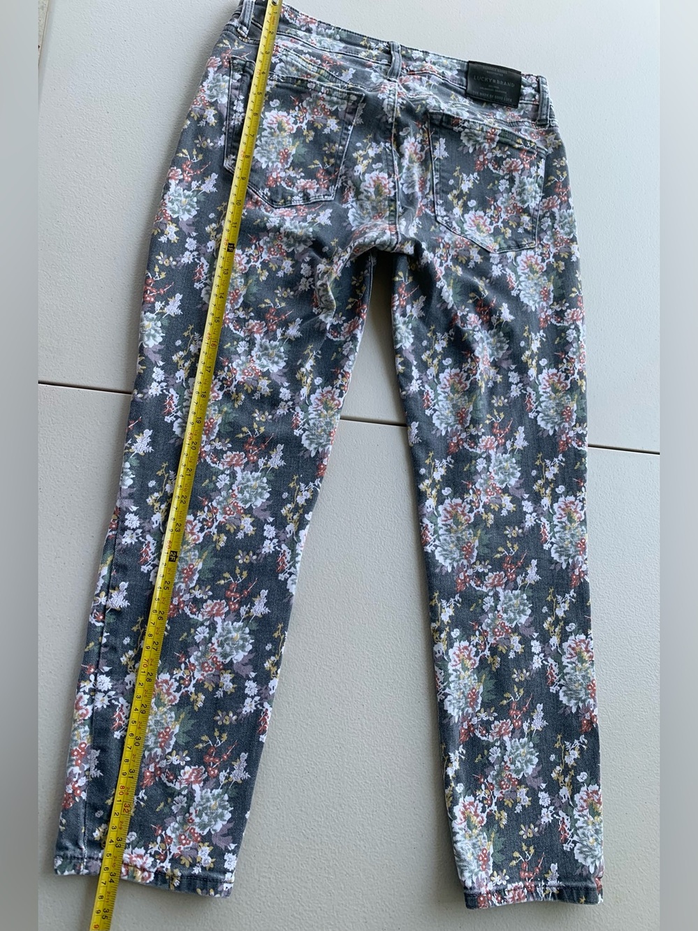 LUCKY BRAND Jeans Women's Size 6/28 Floral - Picture 4 of 10